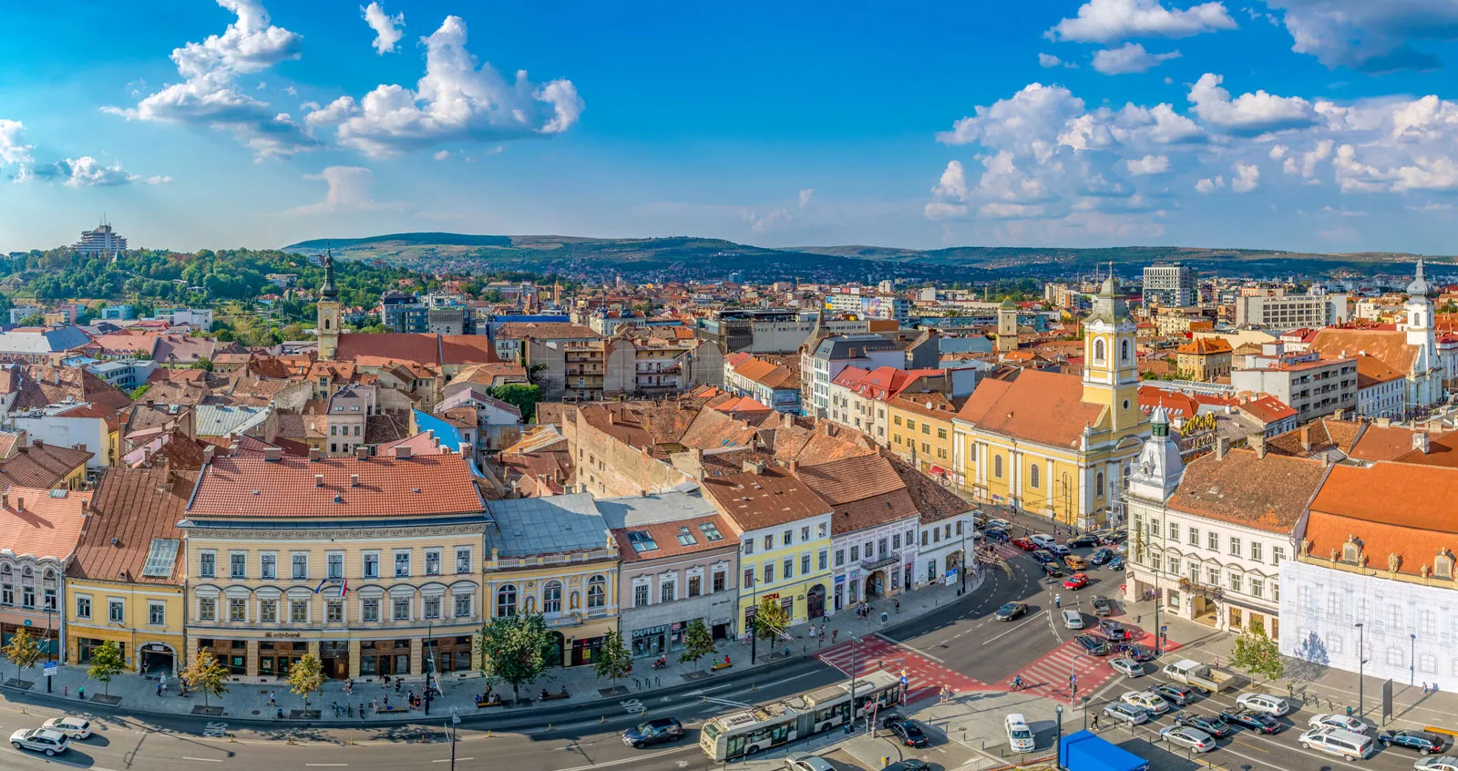 Cluj-Napoca city center